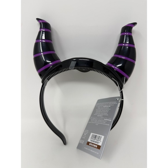 Disney Parks Villains Light-Up Maleficent Headband NWT - Picture 2 of 3